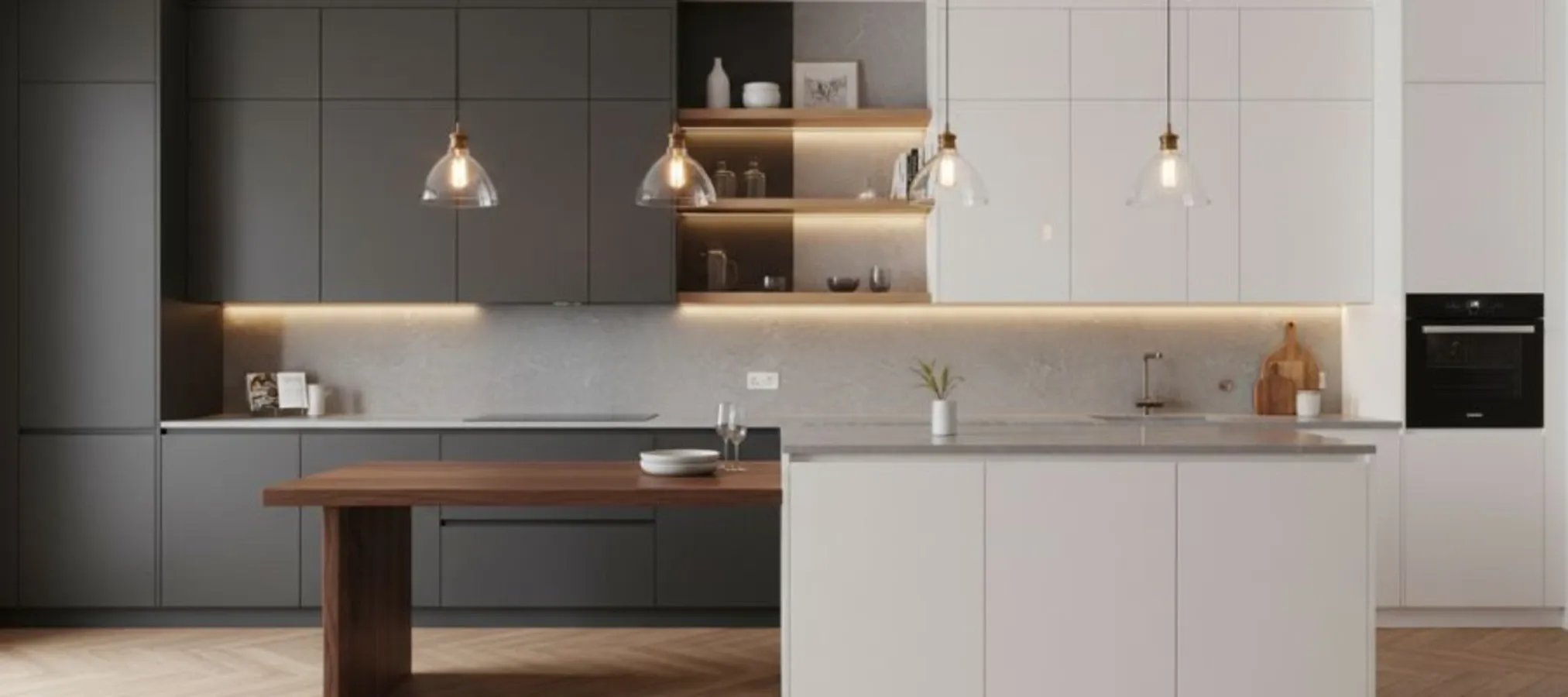 تفاوت کابینت مات و براق؛ بررسی فنی دوام و نحوه نگهداری