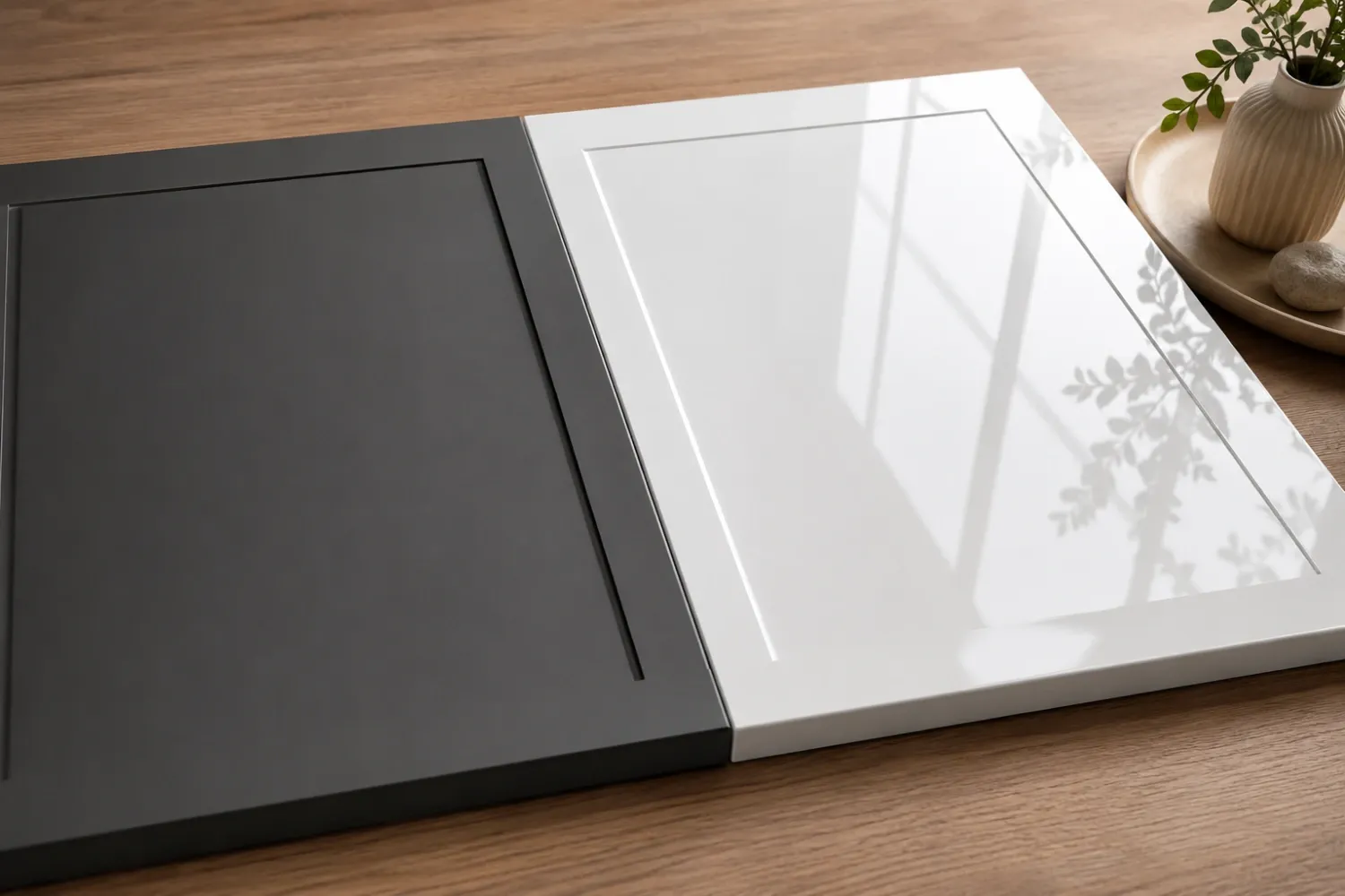 تفاوت کابینت مات و براق؛ بررسی فنی دوام و نحوه نگهداری